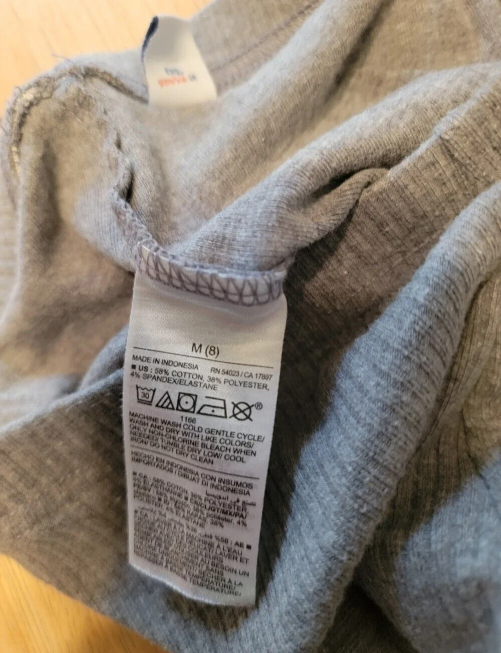 Girls Old Navy 2 Pack Biker Shorts Blue And Grey.